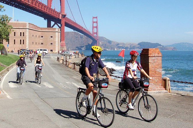 Golden Gate Bridge Guided Bicycle or E-Bike Tour from San Francisco to Sausalito - Starting at Fisherman’s Wharf with the right equipment