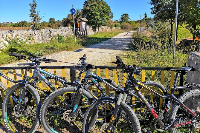 GPS tour with E-Bike on cycleroute of acqueduct Pugliese with wine tasting directly in vineyards - What the $66 price covers
