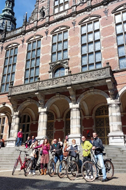Groningen: City Highlights Bike Tour - The Martini Tower anchors the old city