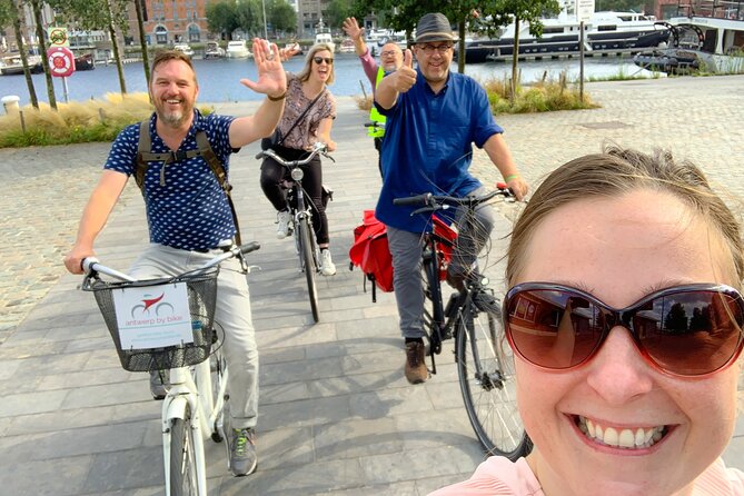 Guided Bike Tour: 2 Hours Highlights of Antwerp - Het Steen and Antwerp’s riverfront