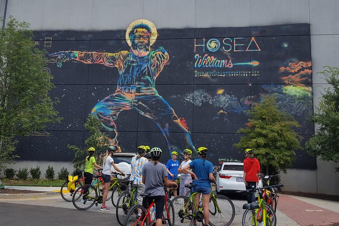 Guided Bike Tour in Atlanta with Snacks - Jackson Street Bridge offers the big Atlanta photograph