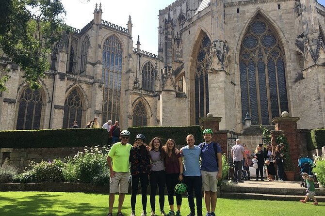 Guided Bike Tour in York - St William’s College and the great east window