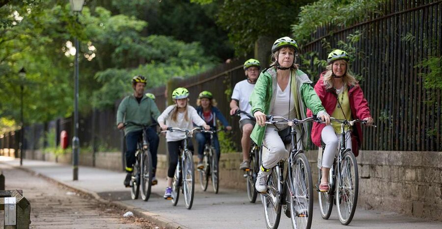 Guided Cycling Tour of York - The route: river paths, parks, and quieter streets