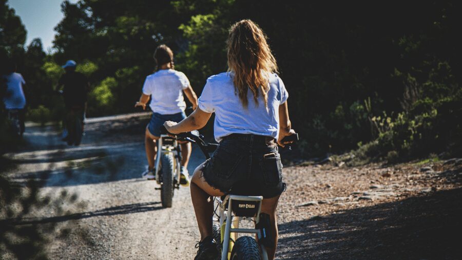 Guided E-Bike Tour Ibiza - Cala Nova: the tour’s best pause