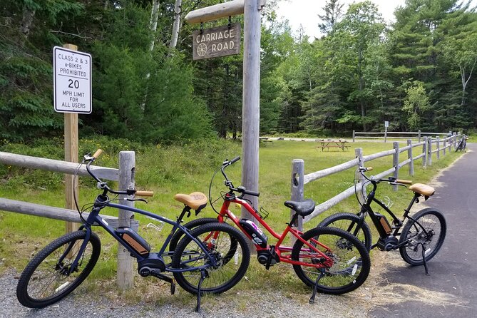 Guided Ebike Tour of Acadia National Park Carriage Roads - The final loop past Eagle Lake and Witch Hole Pond