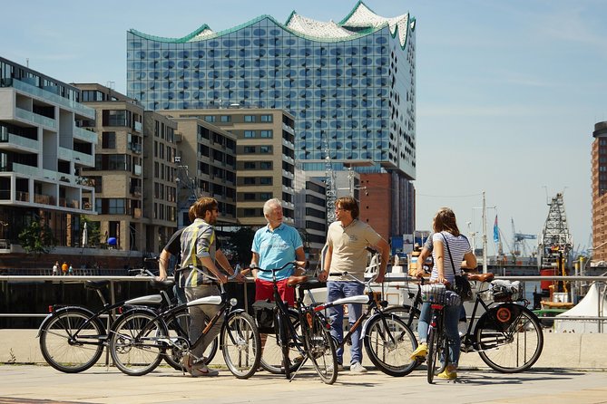 Guided Hamburg City Bike Tour - Start at Gebrüder-Wolf-Platz in St. Pauli