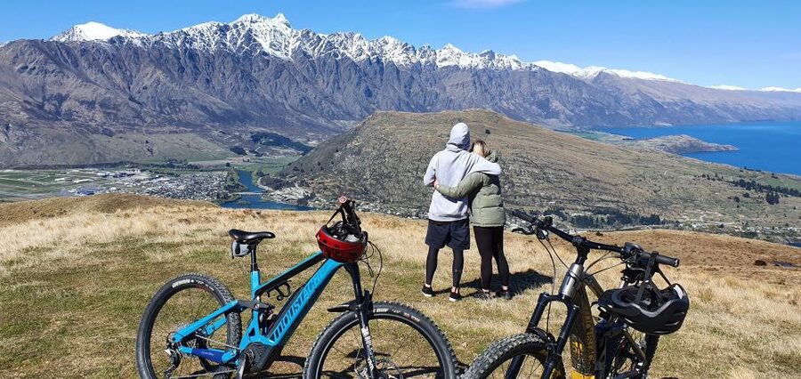 Guided Mountain E-bike Tour - Ride to the Sky - Learning the controls before the climb