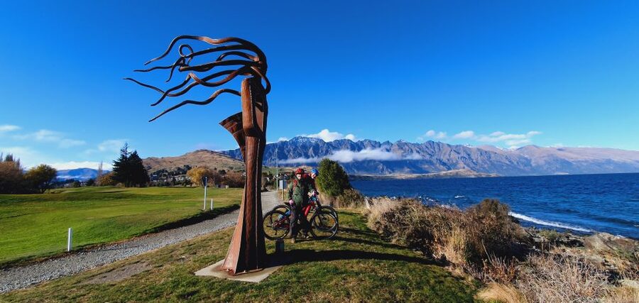 Guided Scenic E-bike Tour - Ride to the Lake - Reaching the lakefront views