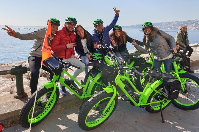 Guided tour of Naples by FAT electric bike - Castel dell’Ovo: a short stop with a big setting