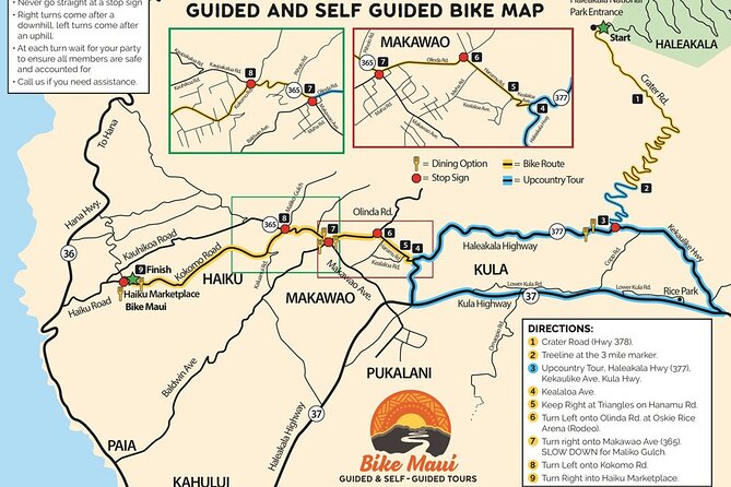 Haleakala Express Self-Guided Bike Tour with Bike Maui - Equipment, clothing, and what to pack