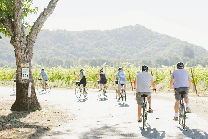 Half-Day Napa Winery E-Bike Tour - Van support and keeping the bike afterward