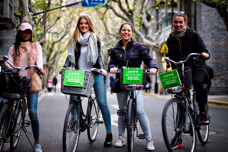 Half-Day Old Shanghai Small Group Bike Tour (Day & Night) - The former French Concession and Fuxing Park