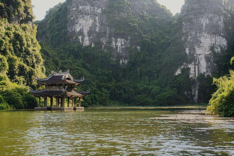 Hanoi:Ninh Binh-Trang An-Mua Cave-Hoa Lu&Cycling BEST SELLER - Cycling through a quiet village