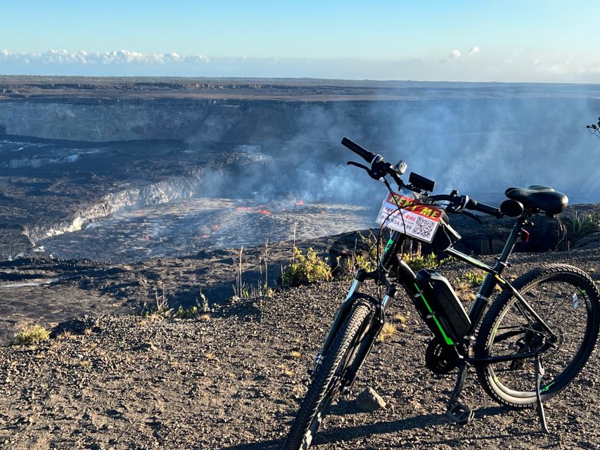 Hawaii: Volcanoes National Park E-Bike Rental and GPS Audio - Steam vents and the feel of an active volcano