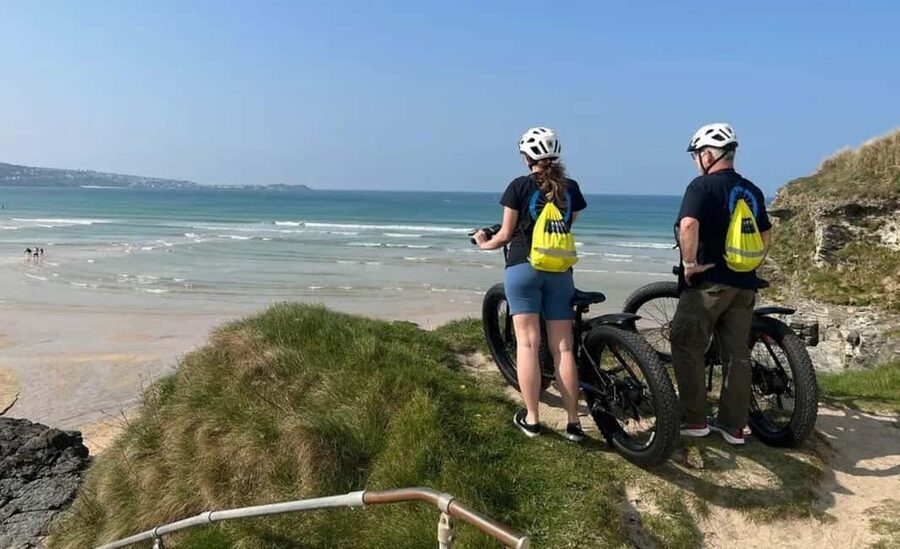 Hayle: 4-Hours Fat-Tyre E-Bike Hire - Why the electric assistance works for mixed-age groups