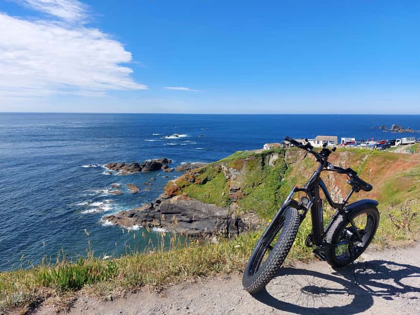 Hayle: 4-Hours Fat-Tyre E-Bike Hire - Riding the Cornish coast and looking for seals