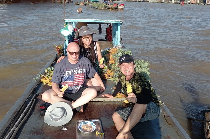 HCM: 2-Day Mekong Delta Floating Market with Cooking & Bike Ride - Cai Rang before the crowds build