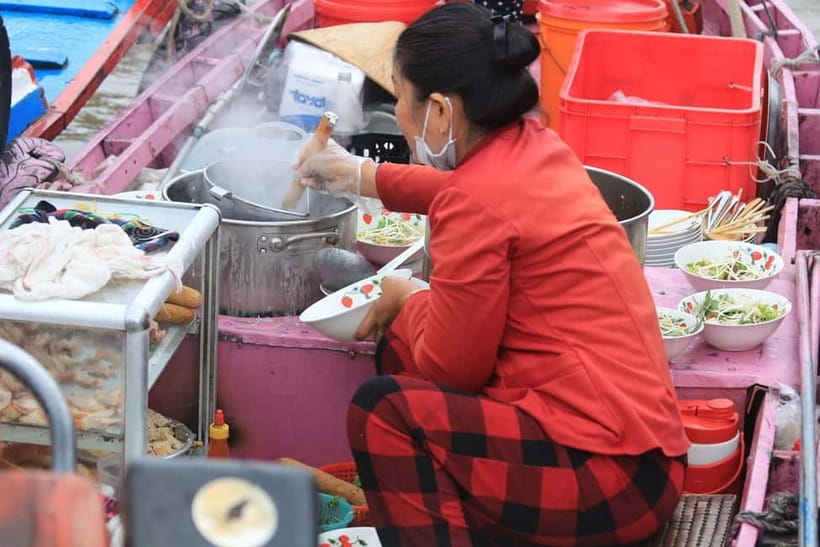 HCM: 2-Day Mekong Floating Market with Cooking & Bike Ride - Can Tho after dark: your evening, your dinner