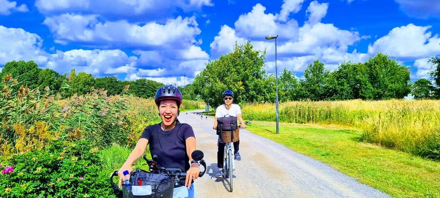 Helsinki: Bike or E-Bike Tour, BBQ, Sauna, Parks, and Forest - A vegetarian Finnish BBQ in the park