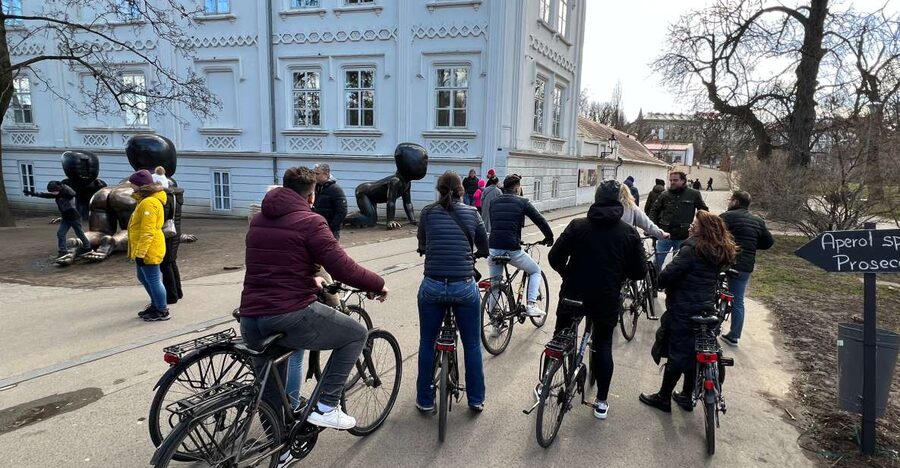 Hidden Prague Bike Tour - Nusle Bridge and the city’s darker side