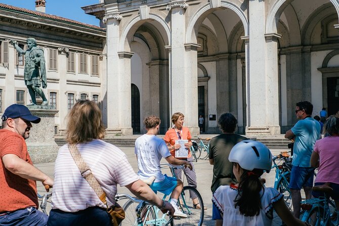 Highlights and hidden gems of Milan Bike Tour - Brera, where Milan slows down