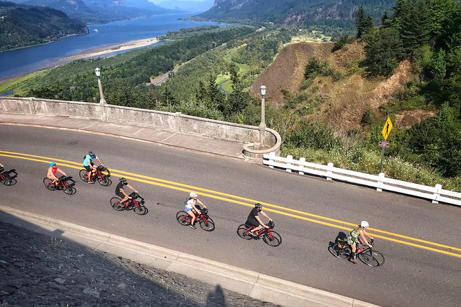 Hike and Bike Tour to Columbia River Gorge Waterfalls - Latourell or Horsetail Falls brings you into the forest