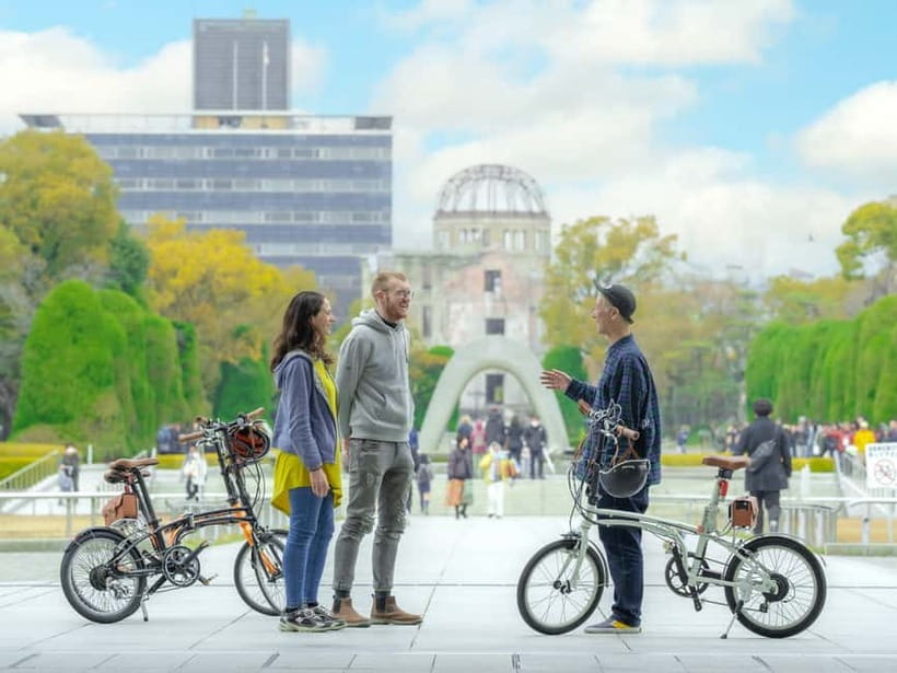 Hiroshima: Peace Cycling Tour with Local Guide - The two-hour route, focused and efficient
