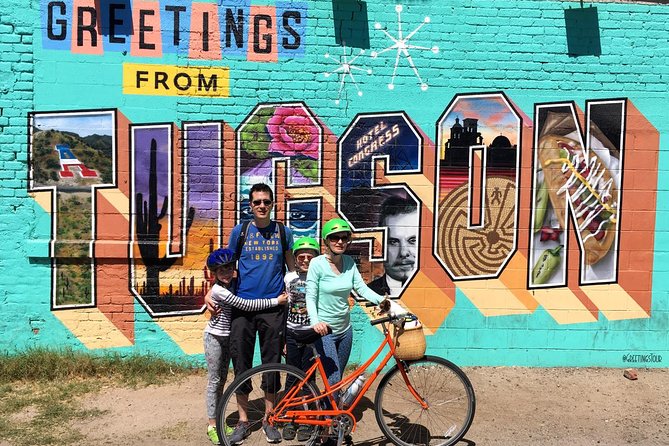 Historic Bike Tour in Tucson - Rattlesnake Bridge gives the ride a playful start