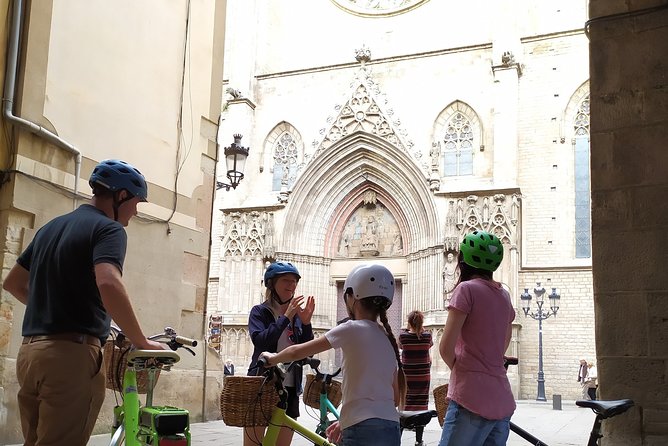 Historical Barcelona E-bike Guided Tour - Plaça Sant Jaume and the Gothic center