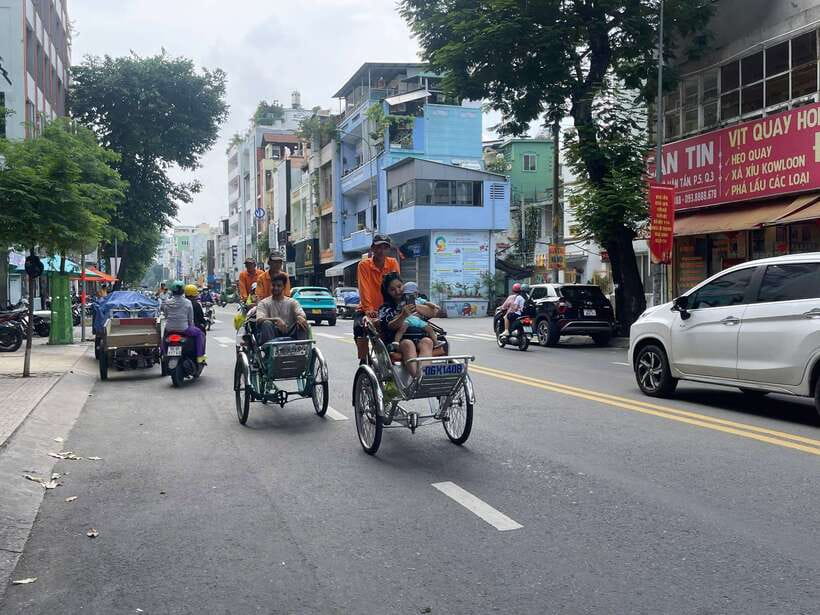 Ho Chi Minh City Sightseeing Panoramic Cycling Tour By Cyclo - Day rides, night rides, and practical limits