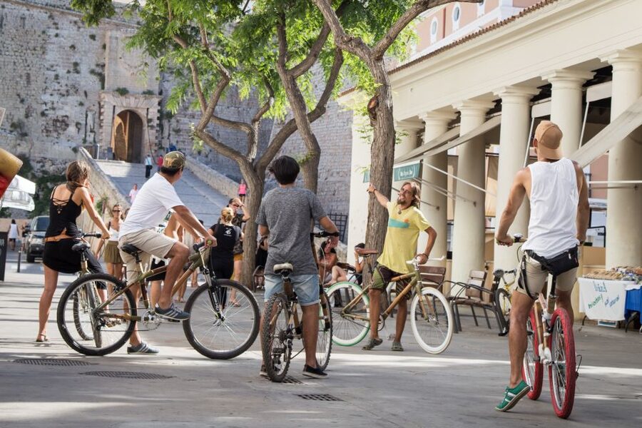 Ibiza Town Private Guided Sightseeing Tour by Bike - The two-hour city route: old walls and ancient remains