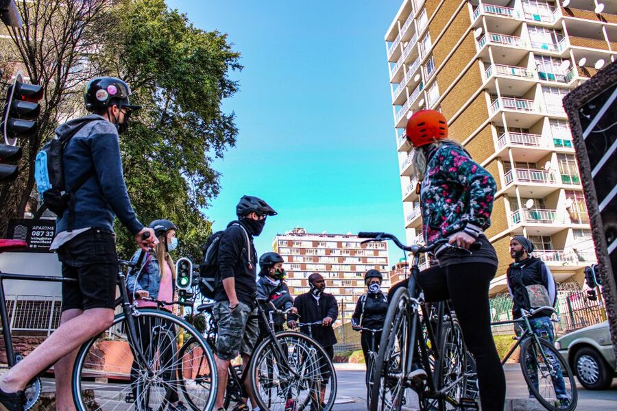 Johannesburg: Inner City Guided Cycling Tour - Marshalltown and the mining story