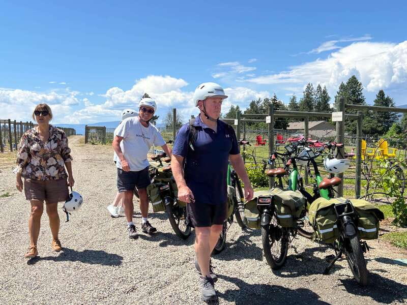 Kelowna: E-Bike Guided Wine Tour with Lunch & Tastings - Guides, pace, and the small-group advantage