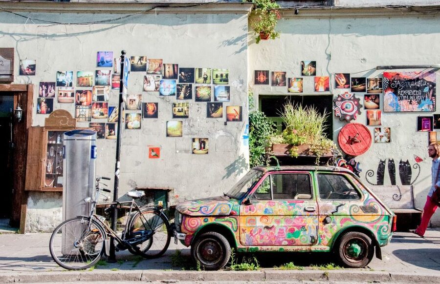 Krakow: Bike Tour of Old Town, Jewish Quarter and the Ghetto - Starting in the Old Town