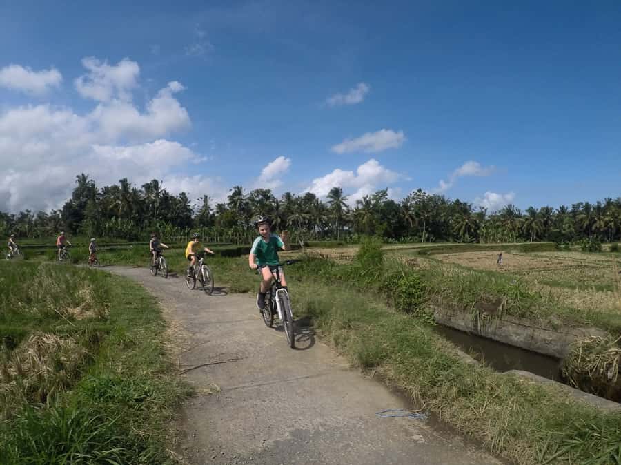 Kuta: Kintamani Culture and Nature Guided Cycling Tour - Riding through villages, gardens, and rice fields