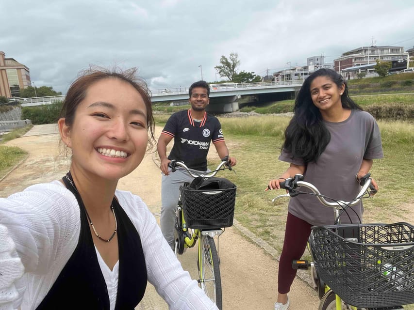 Kyoto: Hidden Gems E-Bike Tour with Local Japanese Guide - Crossing the Kamogawa River
