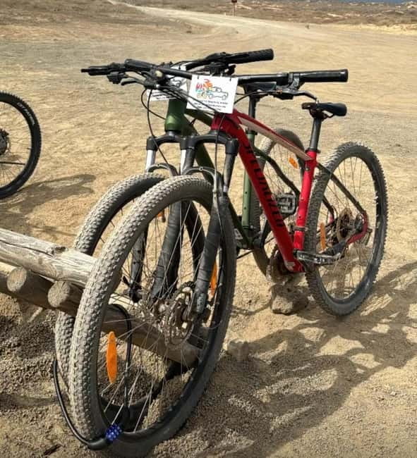 LA GRACIOSA: Bike rental MOUNTAIN BIKES - What La Graciosa looks like from a bicycle