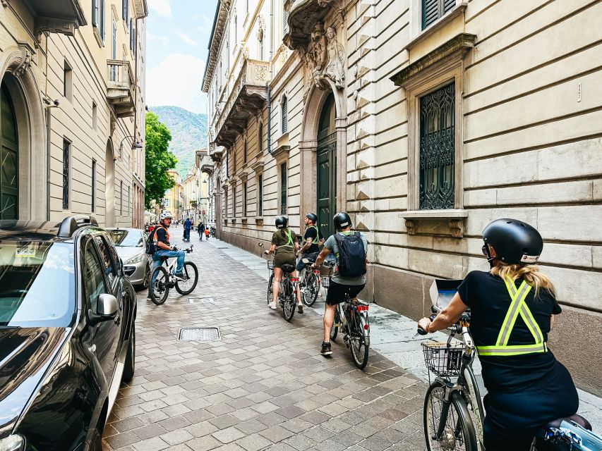 Lake Como: eBike Tour with Live Guide, eHelmet, and iPad - Villas, palaces, and the lakefront
