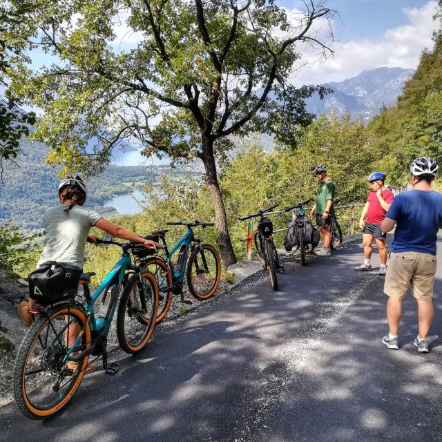 Lake Como to Lake Lugano: E-Bike Three Panoramic Lakes - The route at a glance