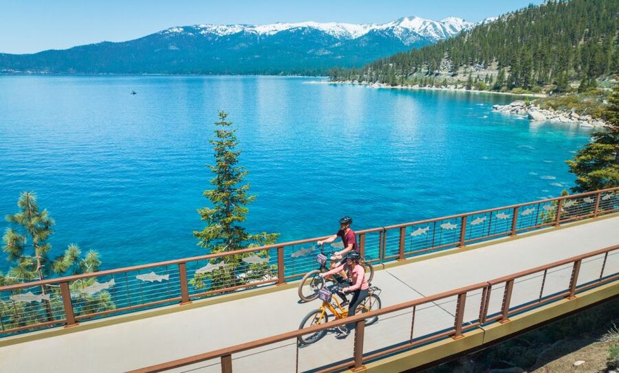 Lake Tahoe: East Shore Trail Self-Guided Electric Bike Tour - Riding the East Shore Trail by electric bike