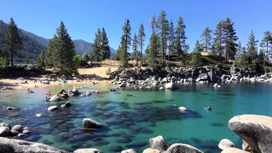 Lake Tahoe: East Shore Trail Self-Guided Electric Bike Tour - Sand Harbor and the route limitation