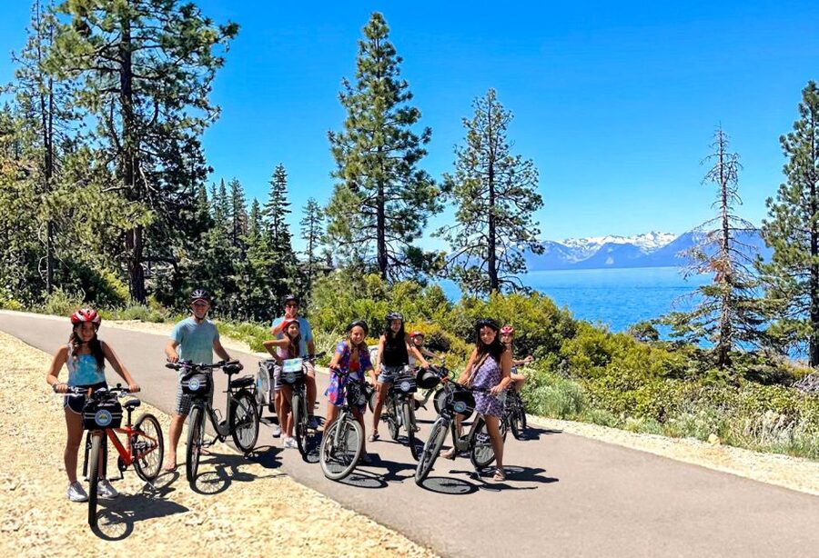 Lake Tahoe Lakeside Electric Bike Rental - Connecting to the East Shore Trail
