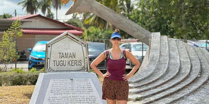 Langkawi Cycling Culture half day Tour - The hilltop view over Padang Matsirat