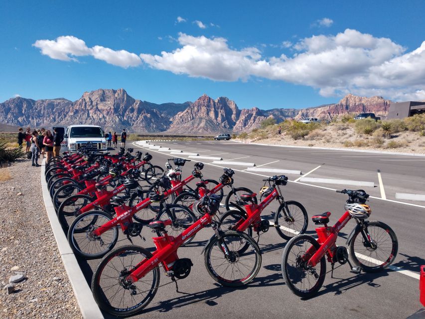 Las Vegas 3-Hour Red Rock Canyon Electric Bike Tour - Getting started with the safety briefing