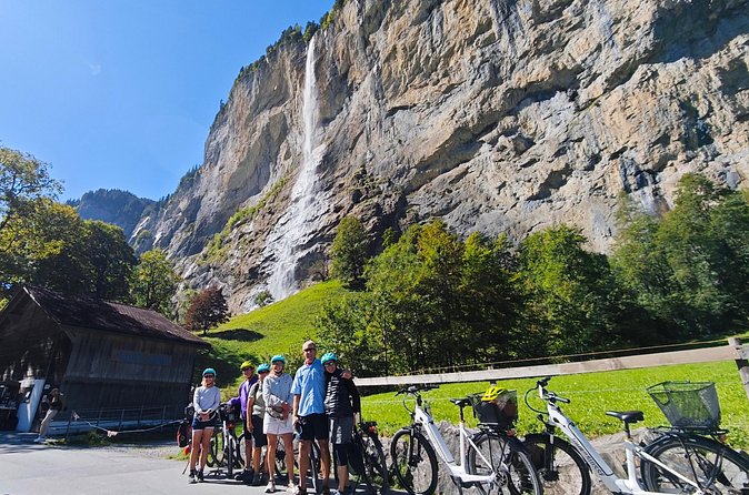 Lauterbrunnen Valley Waterfalls E-bike Tour with Swiss Picnic - The Swiss picnic in the waterfall valley