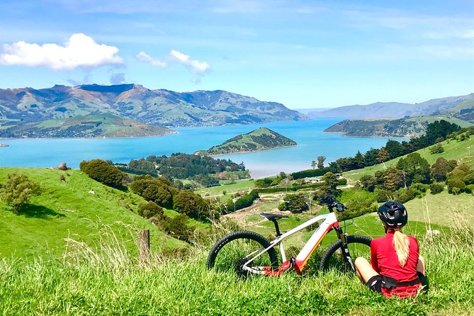 Lava Loop- Guided electric mountain bike tour in Akaroa - What the electric mountain bike changes