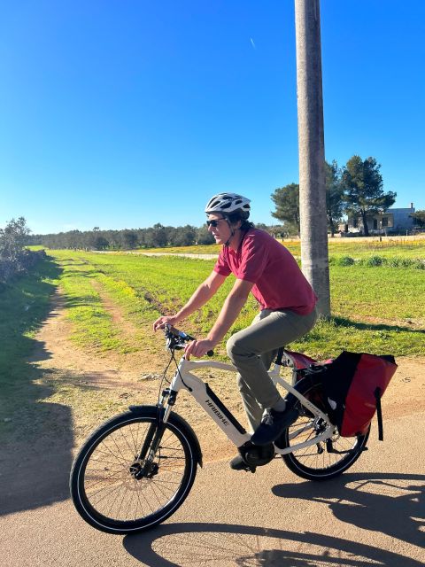 Lecce: E-Bike Tour to Galatina Olive Mill & Wine taste +Taxi - Riding through Salento’s olive groves and Masserias