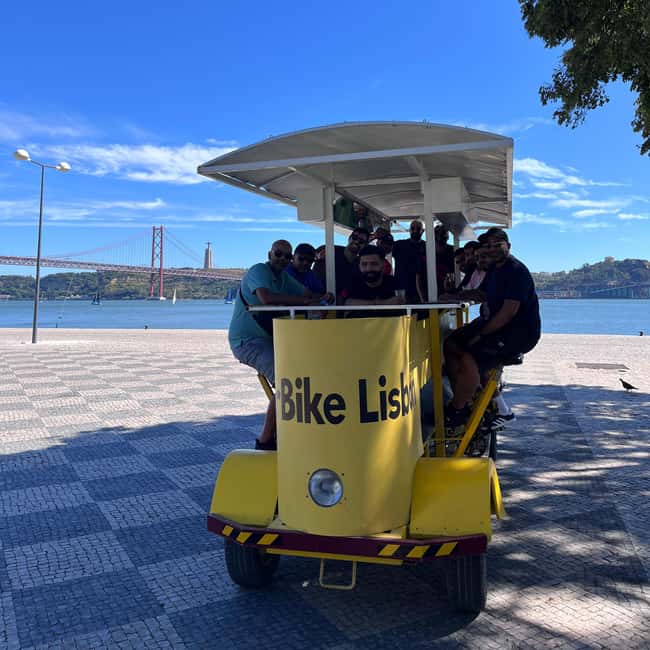 Lisbon: 1-Hour Beer, Sangria or Wine Bike Sightseeing Tour - Booking details worth knowing