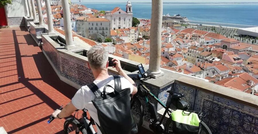 Lisbon: 7 Hills Panoramic Guided Tour by E-Bike - Lisbon’s seven hills from a bicycle seat
