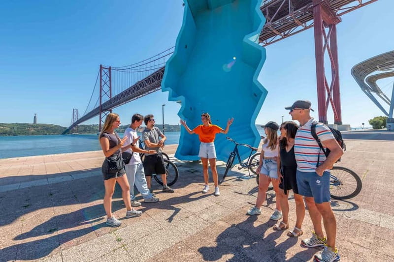 Lisbon: Bike Tour from Lisbon to Belém + Liquor & Pastry - MAAT, the Discoveries Monument, and Belém Tower